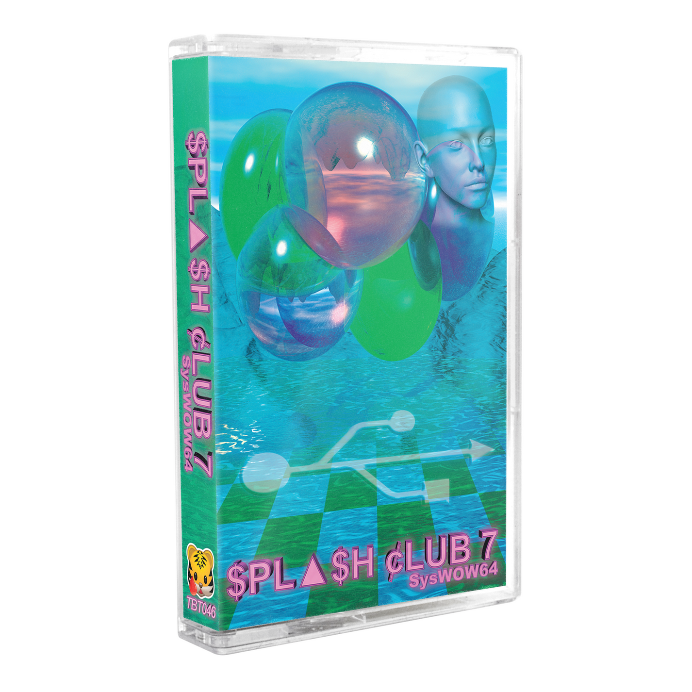 Splash Club 7 "SysWOW64" Limited Edition Cassette Tape Tiger Blood