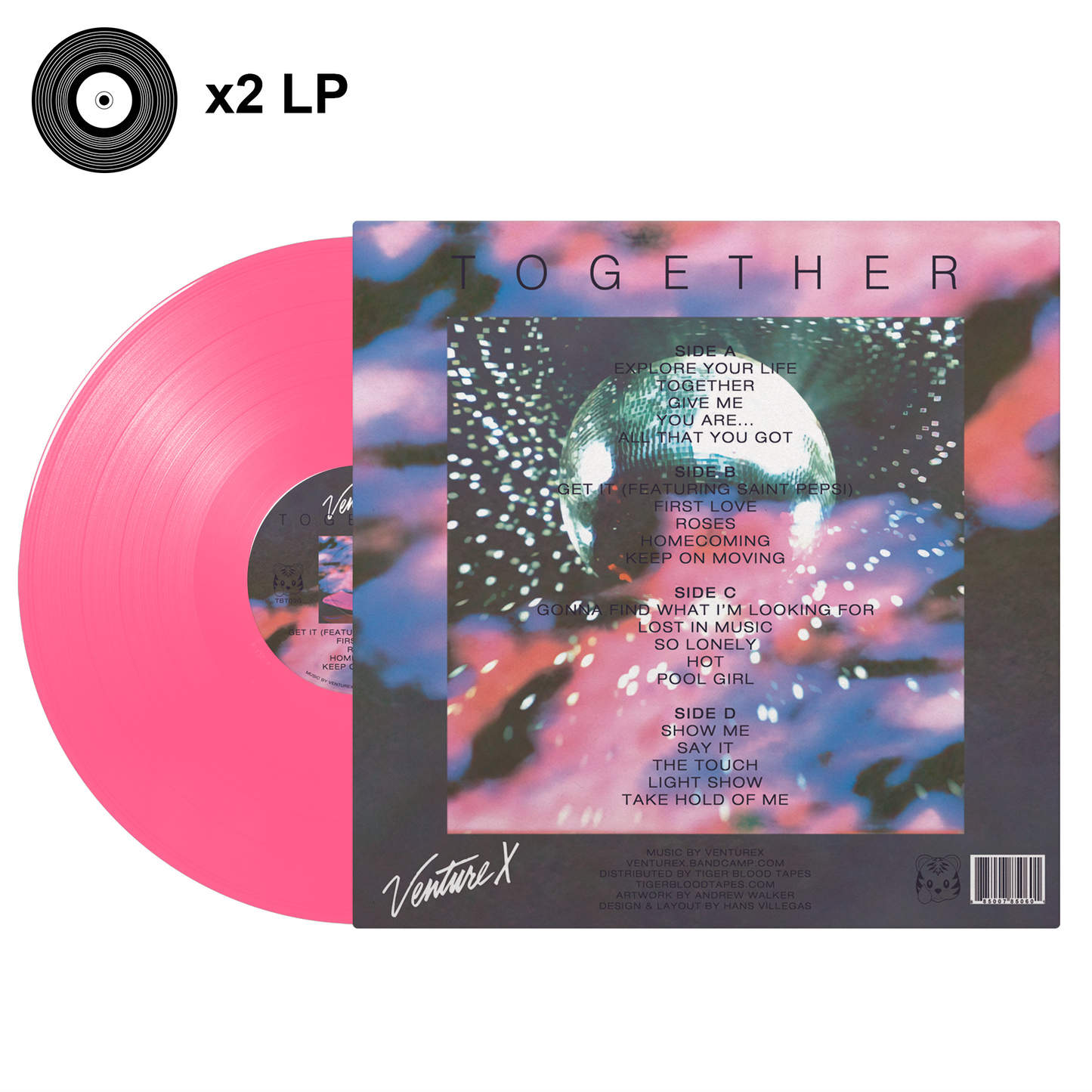 VentureX - "Together" Limited Edition 2LP Vinyl