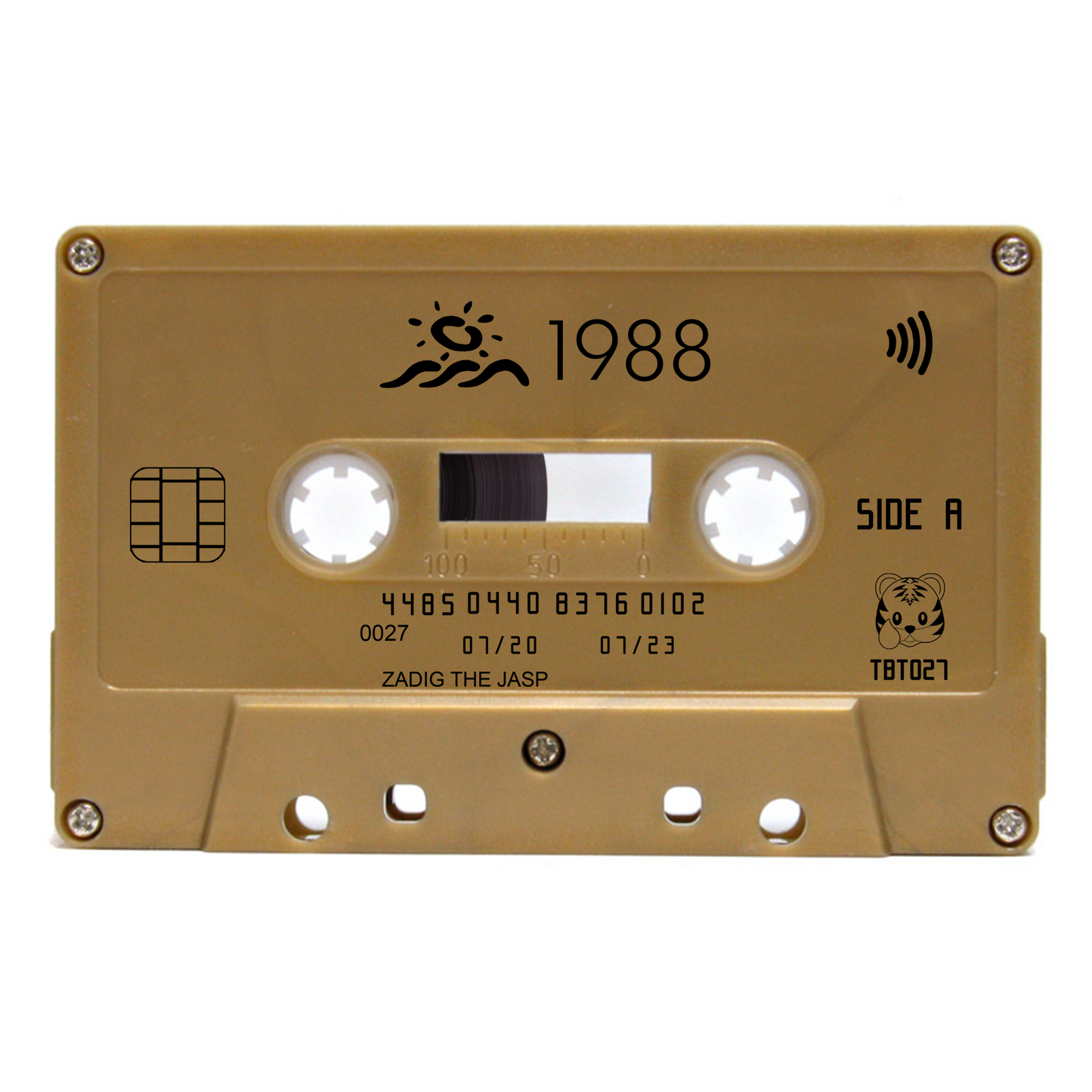 Zadig The Jasp - "1988" Limited Edition Cassette Tape